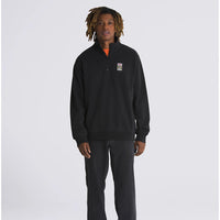 Ave Quarter Zip Pullover - Black - Town City
