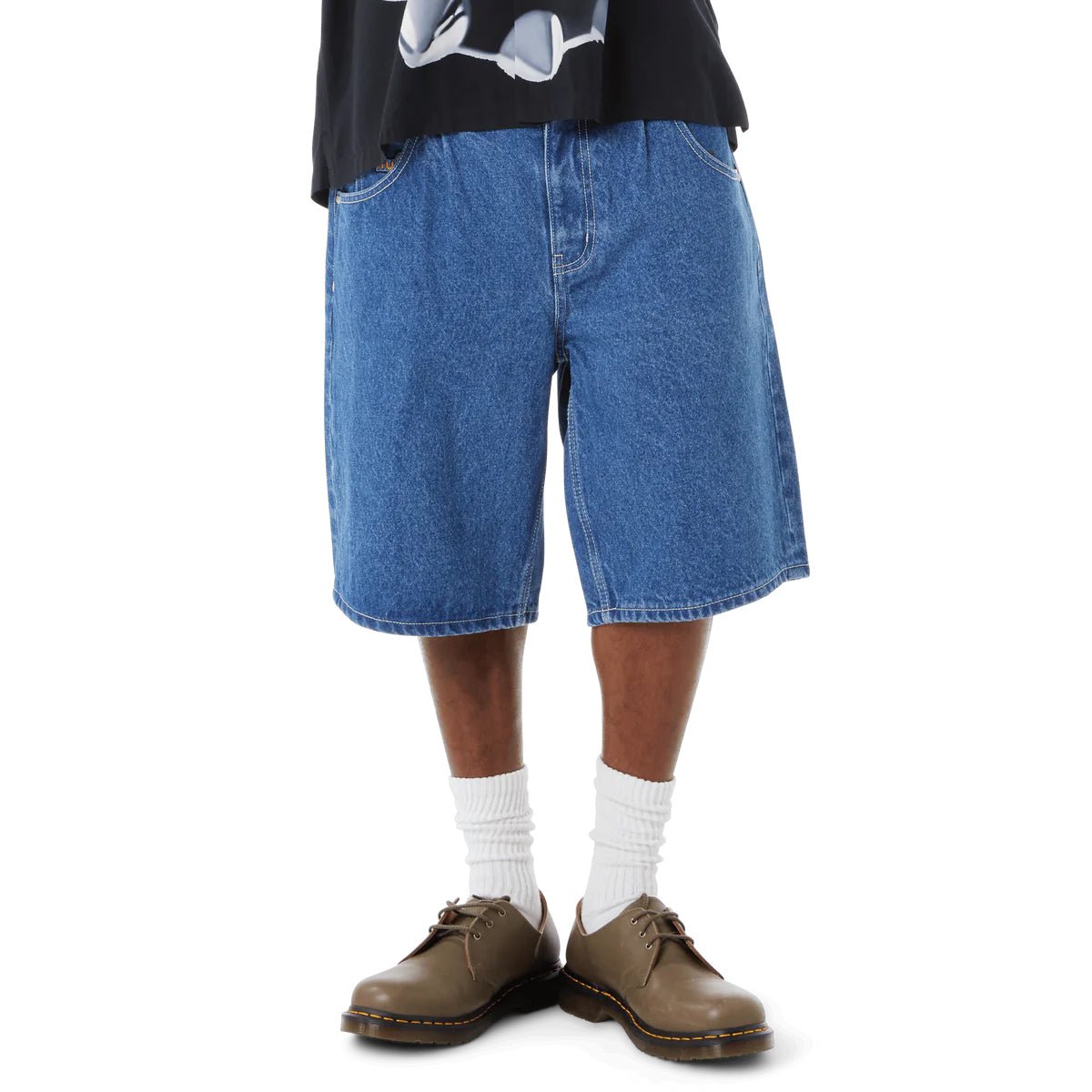 Cromer Short - Stone Wash Indigo - Town City