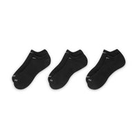 Everyday Plus Cushioned Training No - Show Socks (3 Pack) - Black/White - Town City