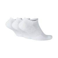 Everyday Plus Cushioned Training No - Show Socks (3 Pack) - White/Black - Town City