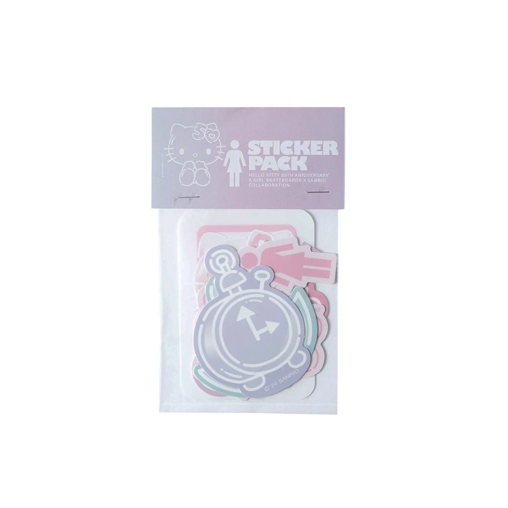 Hello Kitty 50th Anniversary Decal 6 Pack - Town City