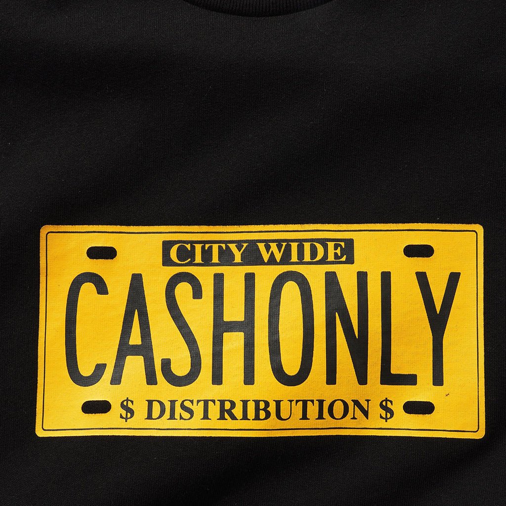 License Plate Tee - Black - Town City