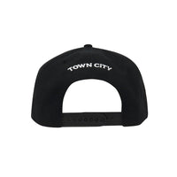 Major League Snapback Hat - Black - Town City