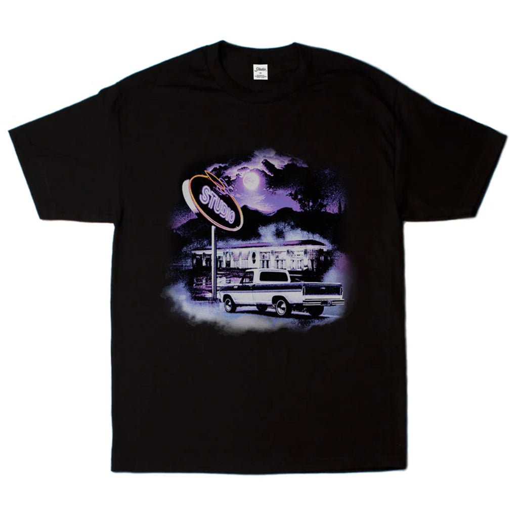 Pick Up Motel Tee - Black - Town City