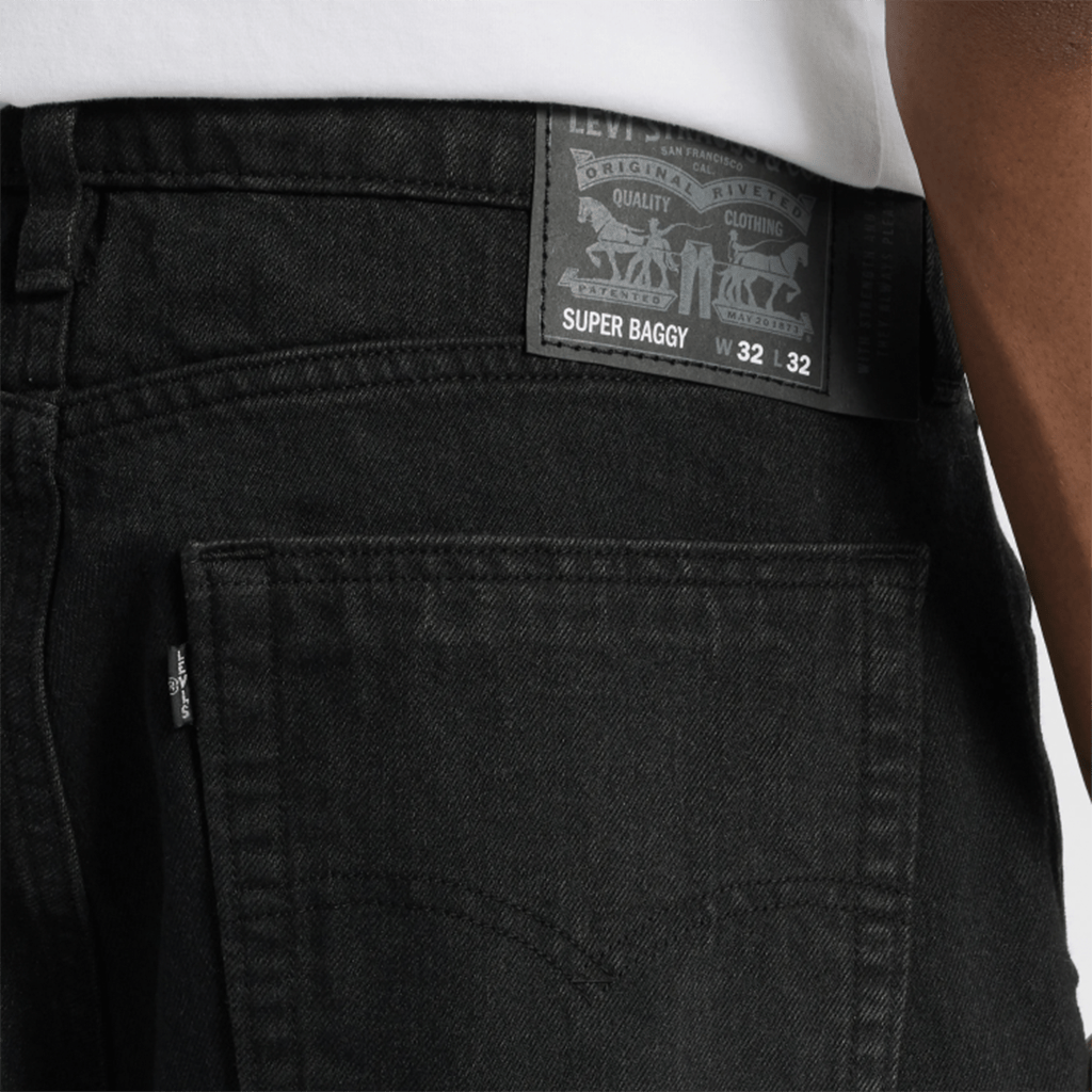 Skate Super Baggy Jeans - City Blackberry Black - Town City