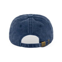 Small Script Pigment Dyed 6 Panel - Navy - Town City