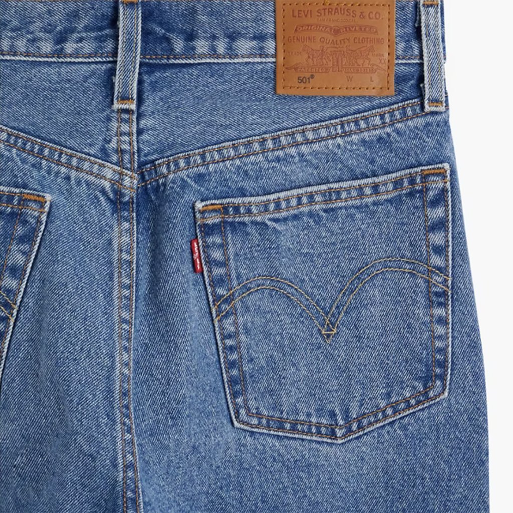 501 Crop Women's Jeans - Medium Wash - Town City