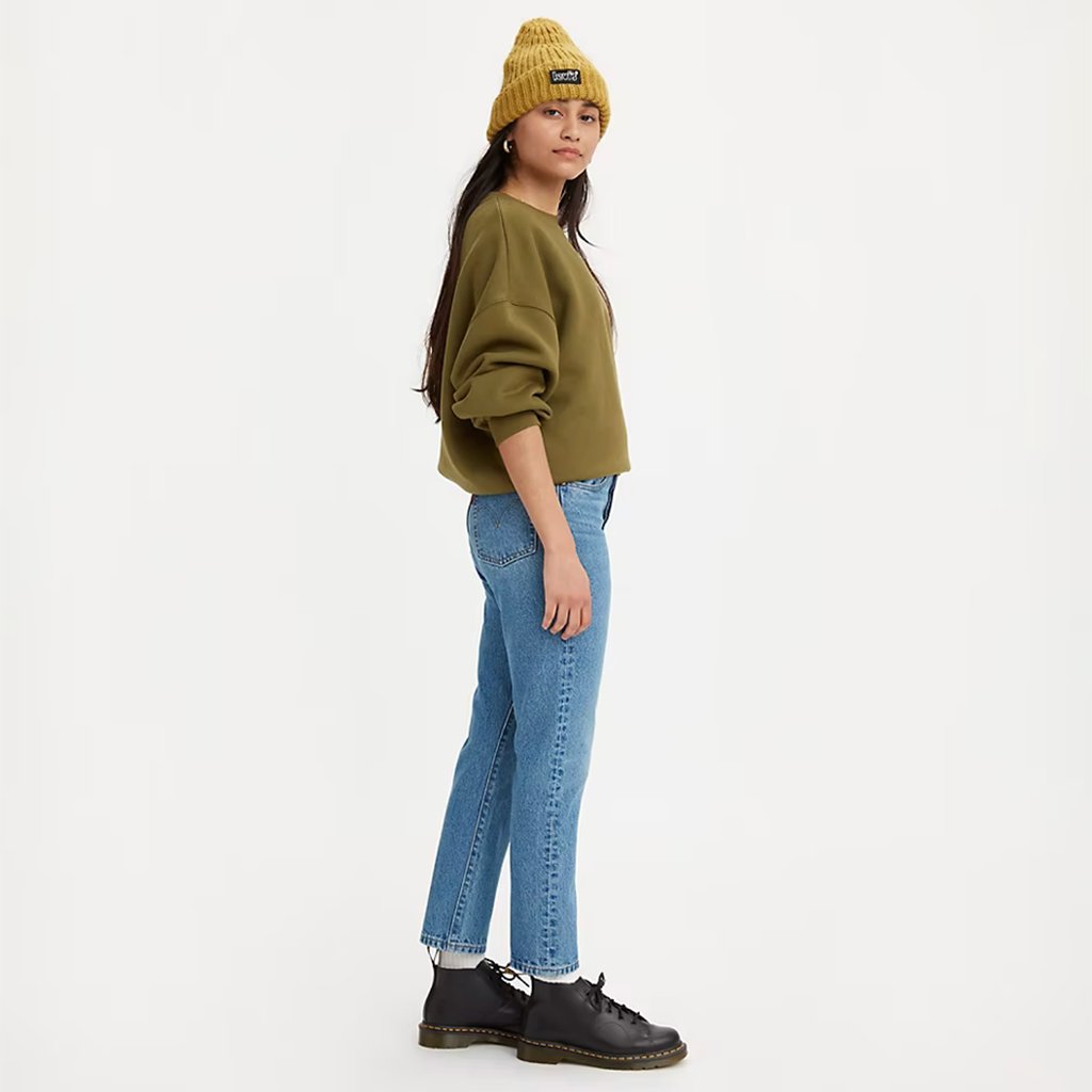 501 Crop Women's Jeans - Medium Wash - Town City