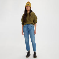 501 Crop Women's Jeans - Medium Wash - Town City