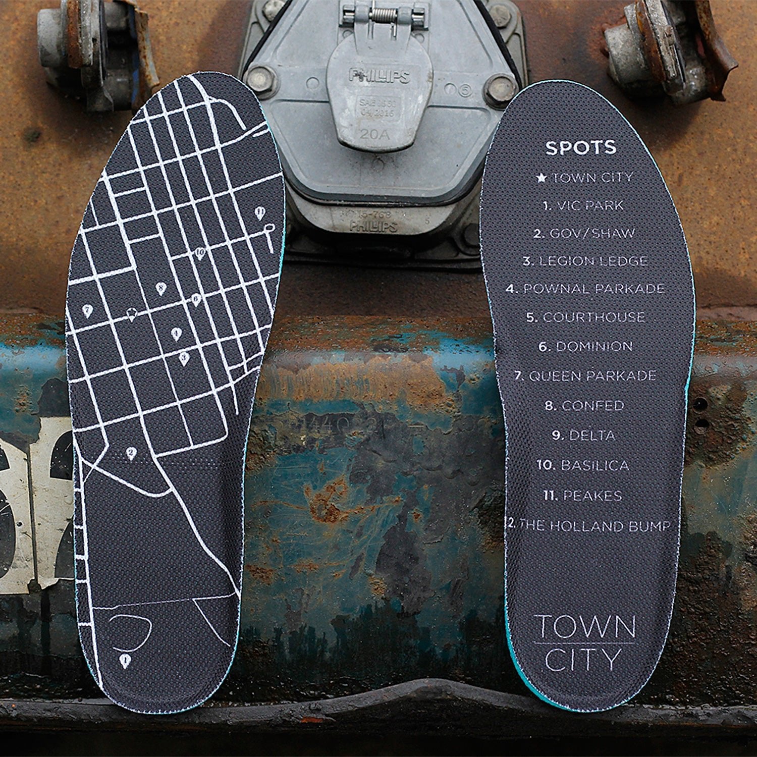 Harlem x Town City Spots - Black Suede - Town City