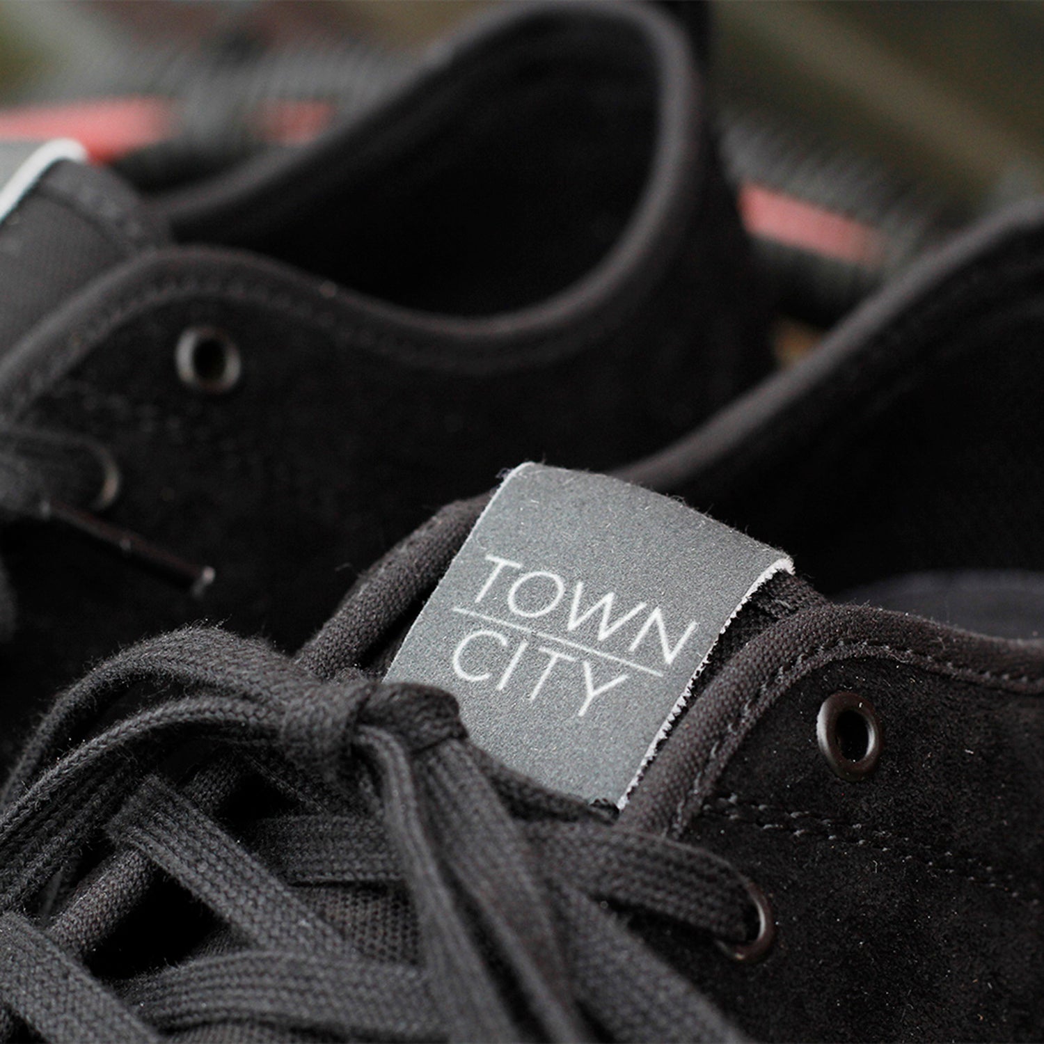 Harlem x Town City Spots - Black Suede - Town City