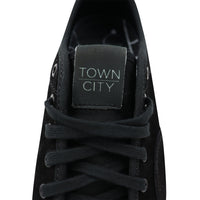 Harlem x Town City Spots - Black Suede - Town City