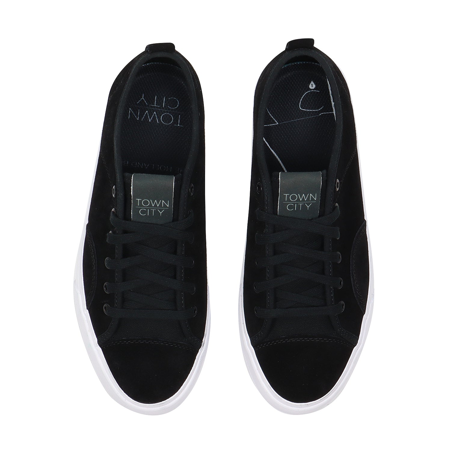 Harlem x Town City Spots - Black Suede - Town City