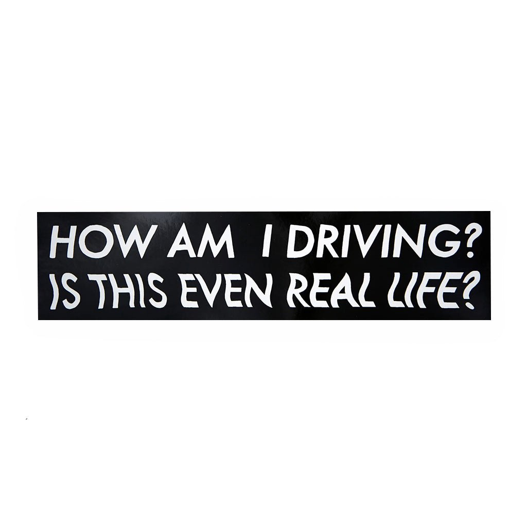 How Am I driving Bumper Sticker - Town City