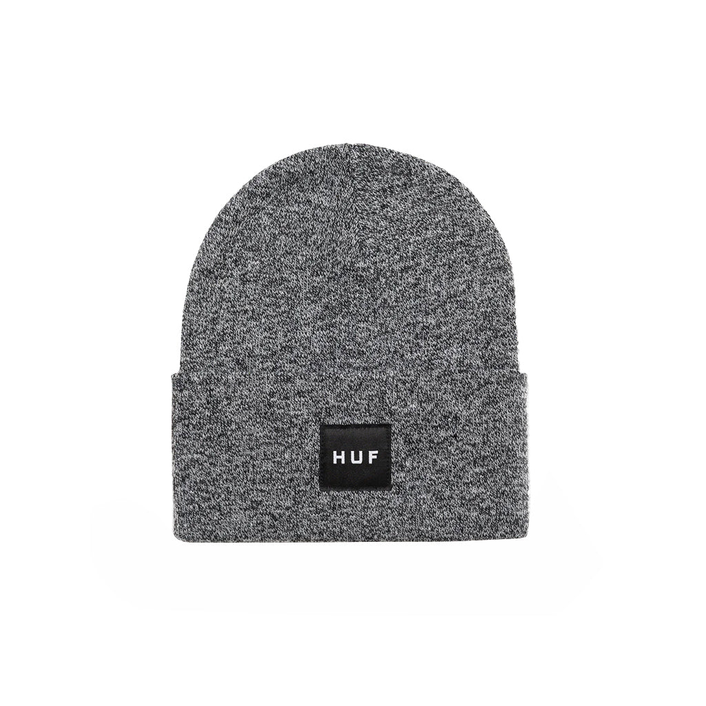 Melange Box Logo Beanie - Black - Town City