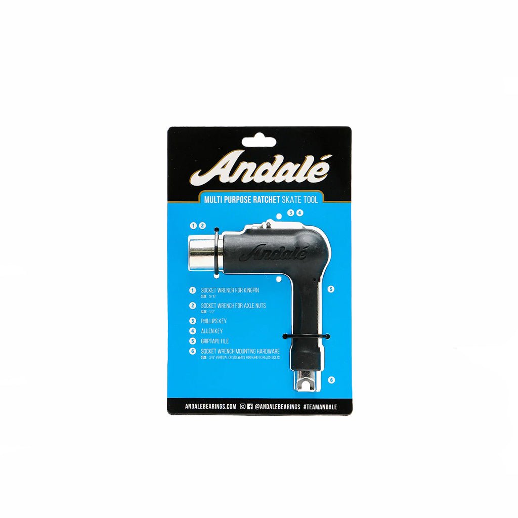 Multi Purpose Black Ratchet Skate Tool - Town City