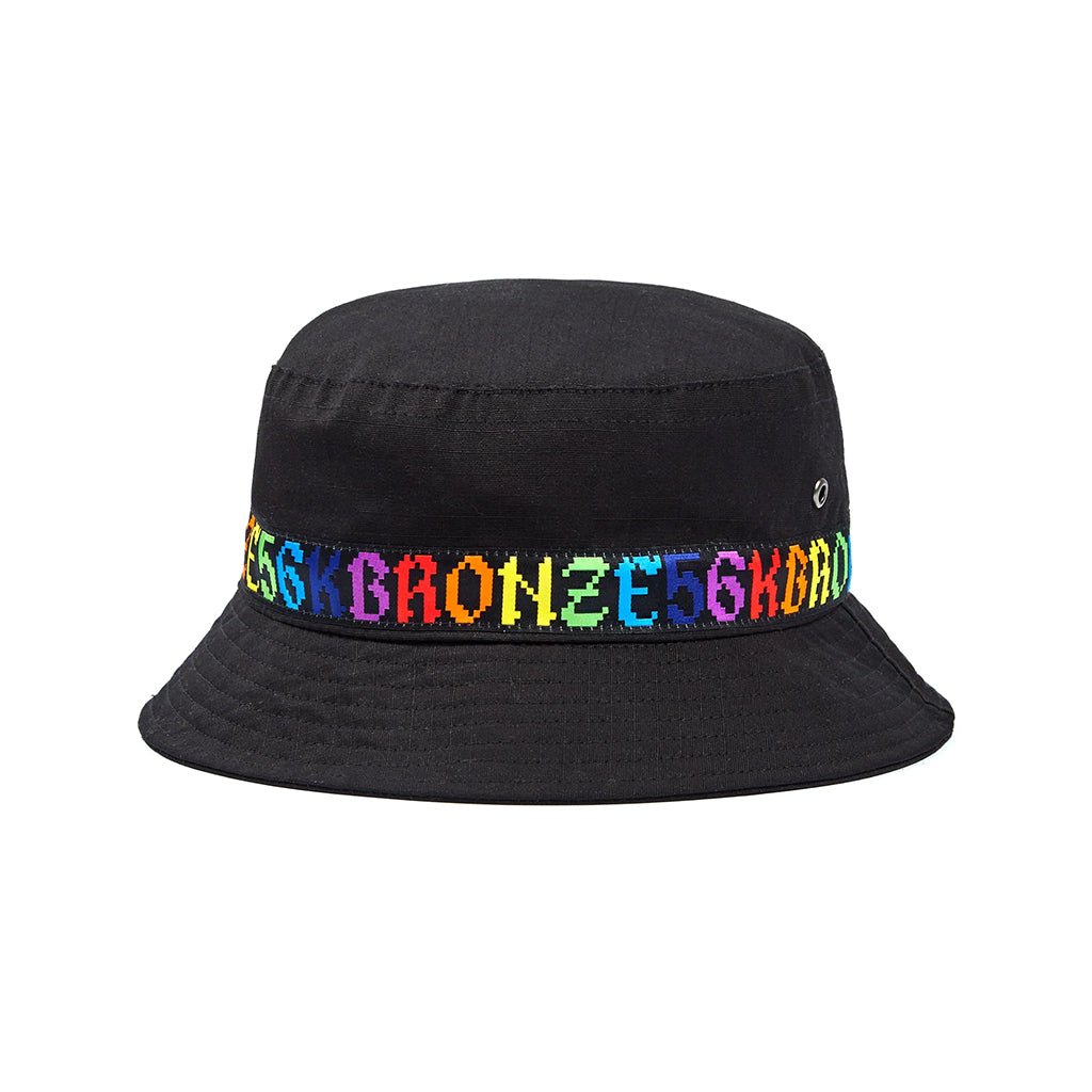Old E Bucket Hat - Black - Town City