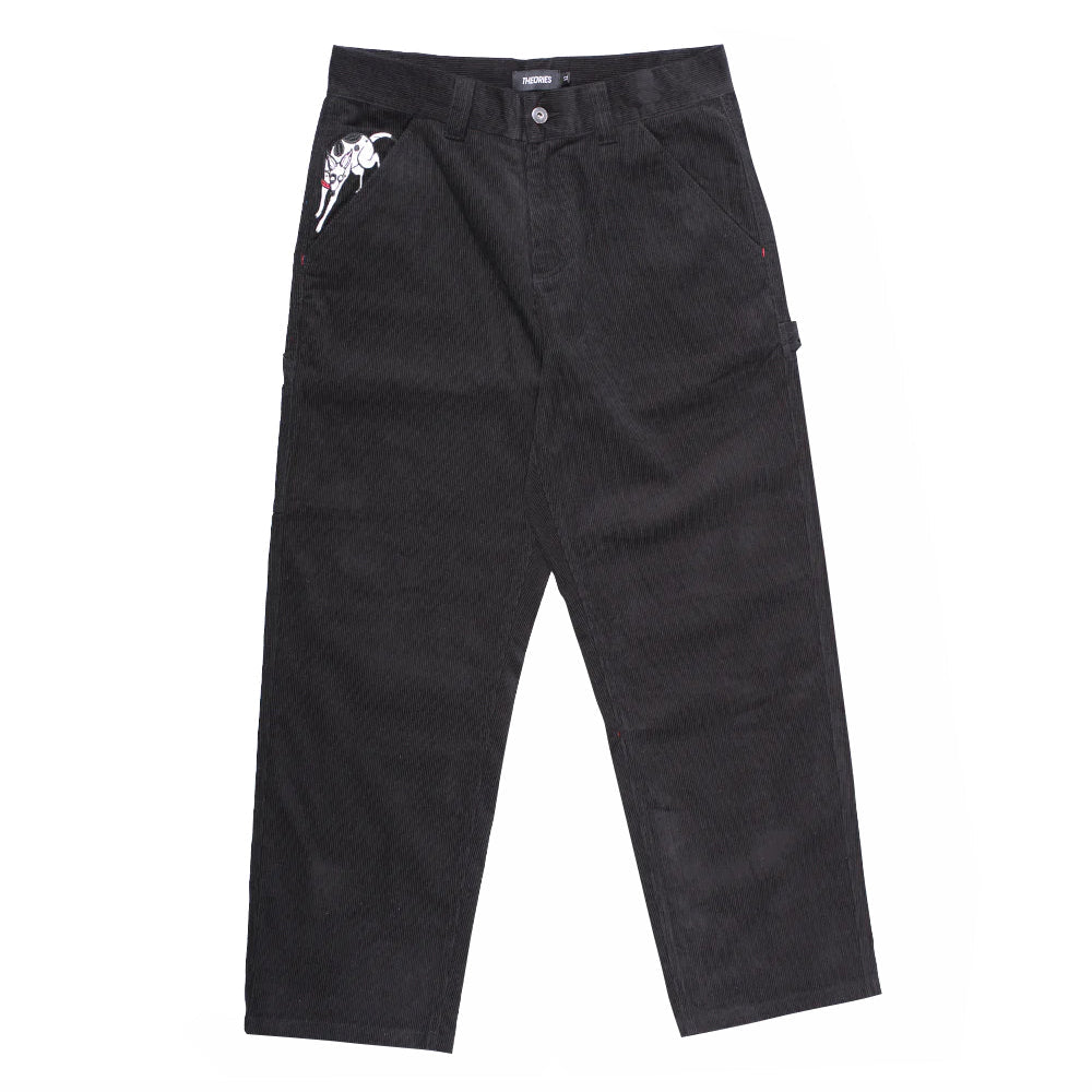 Piano Trap Corduroy Pant - Black - Town City