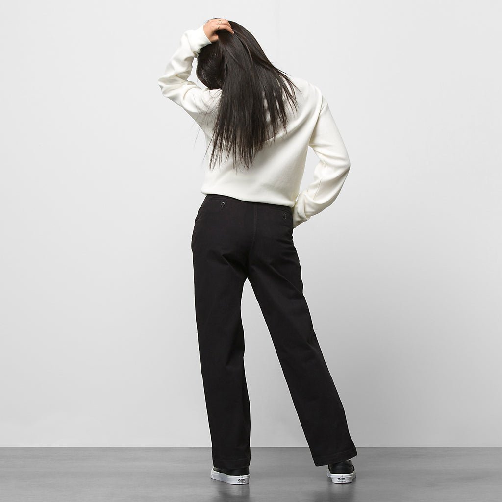 Relaxed Authentic Women's Chino - Black - Town City