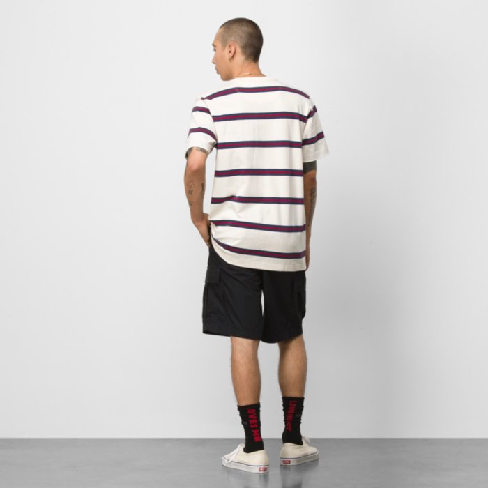 Service Cargo Relaxed 21" Short - Black - Town City