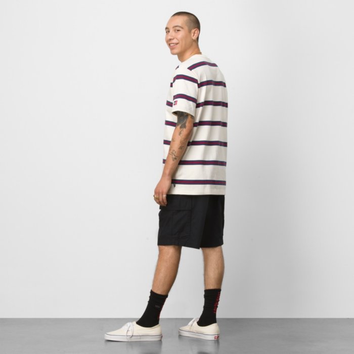 Service Cargo Relaxed 21" Short - Black - Town City