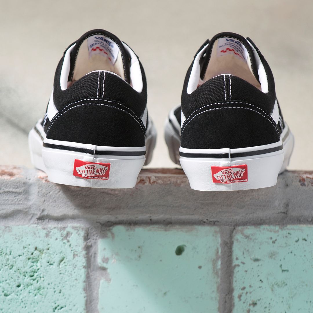 Skate Old Skool - Black/White - Town City