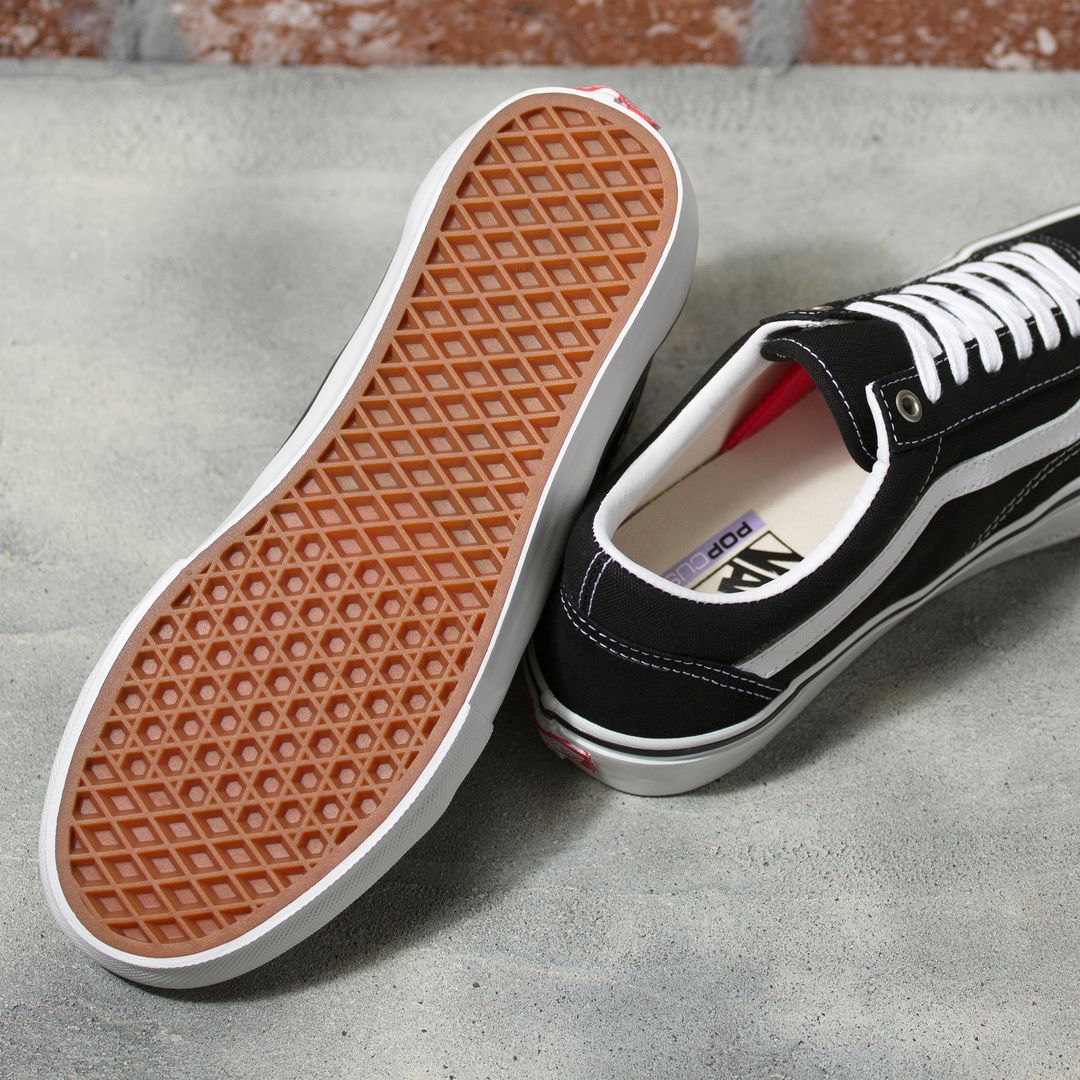 Skate Old Skool - Black/White - Town City