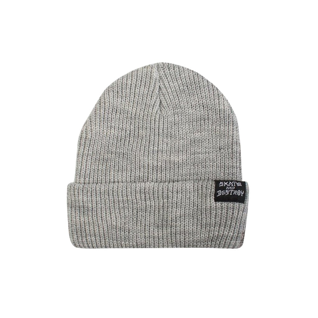Skategoat / Skate and Destroy Beanie - Grey - Town City