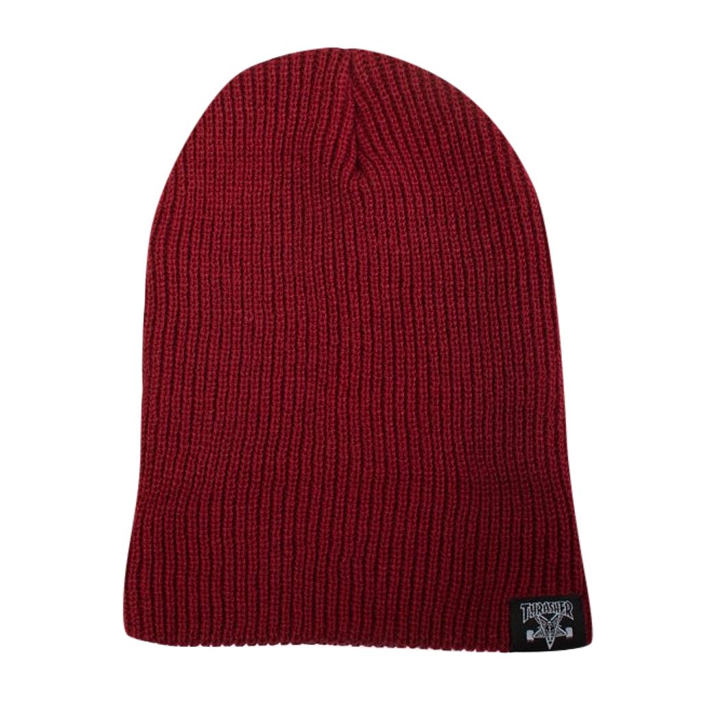 Skategoat / Skate and Destroy Beanie - Maroon - Town City