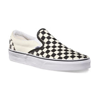 Slip-On - Black & White Checkerboard - Town City