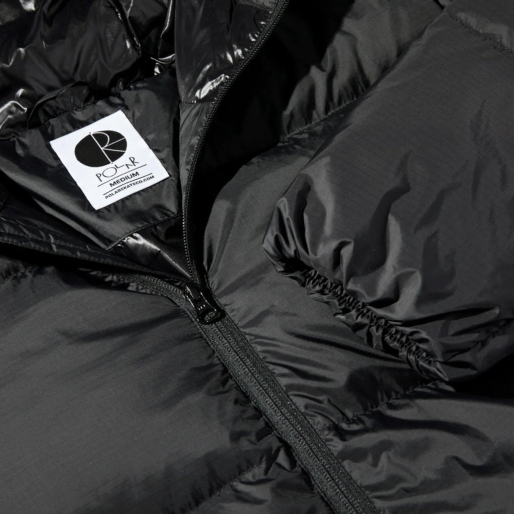 Soft Puffer Jacket - Black - Town City
