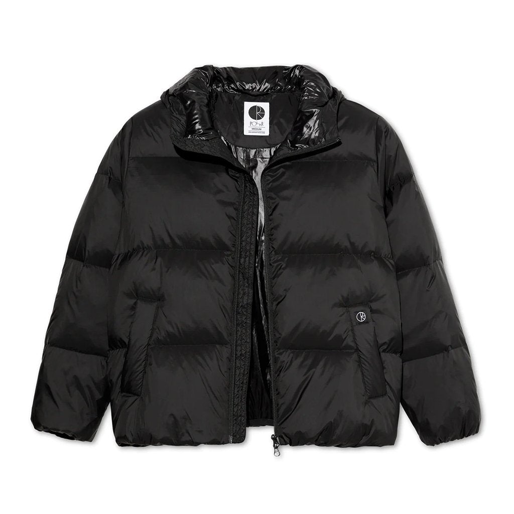 Soft Puffer Jacket - Black - Town City