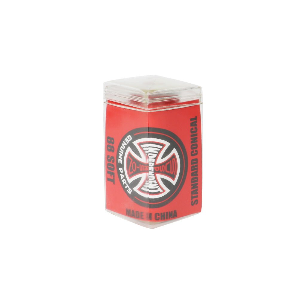 Independent Standard Conical Bushings - Soft Red 88A - Town City