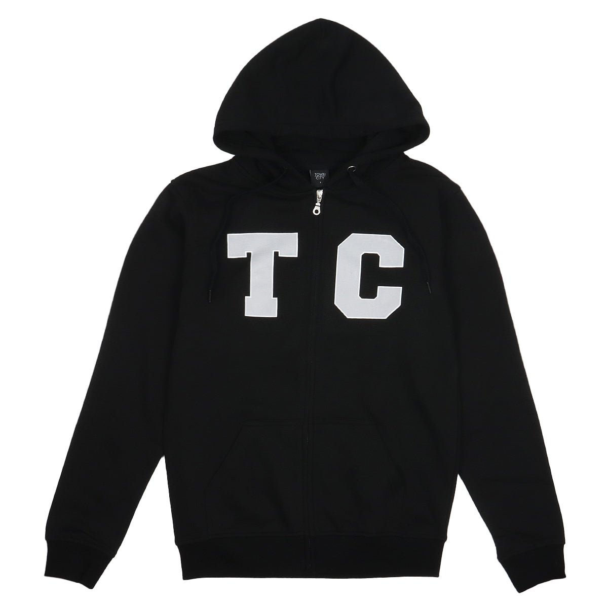TC Zip Up Hoodie - Black