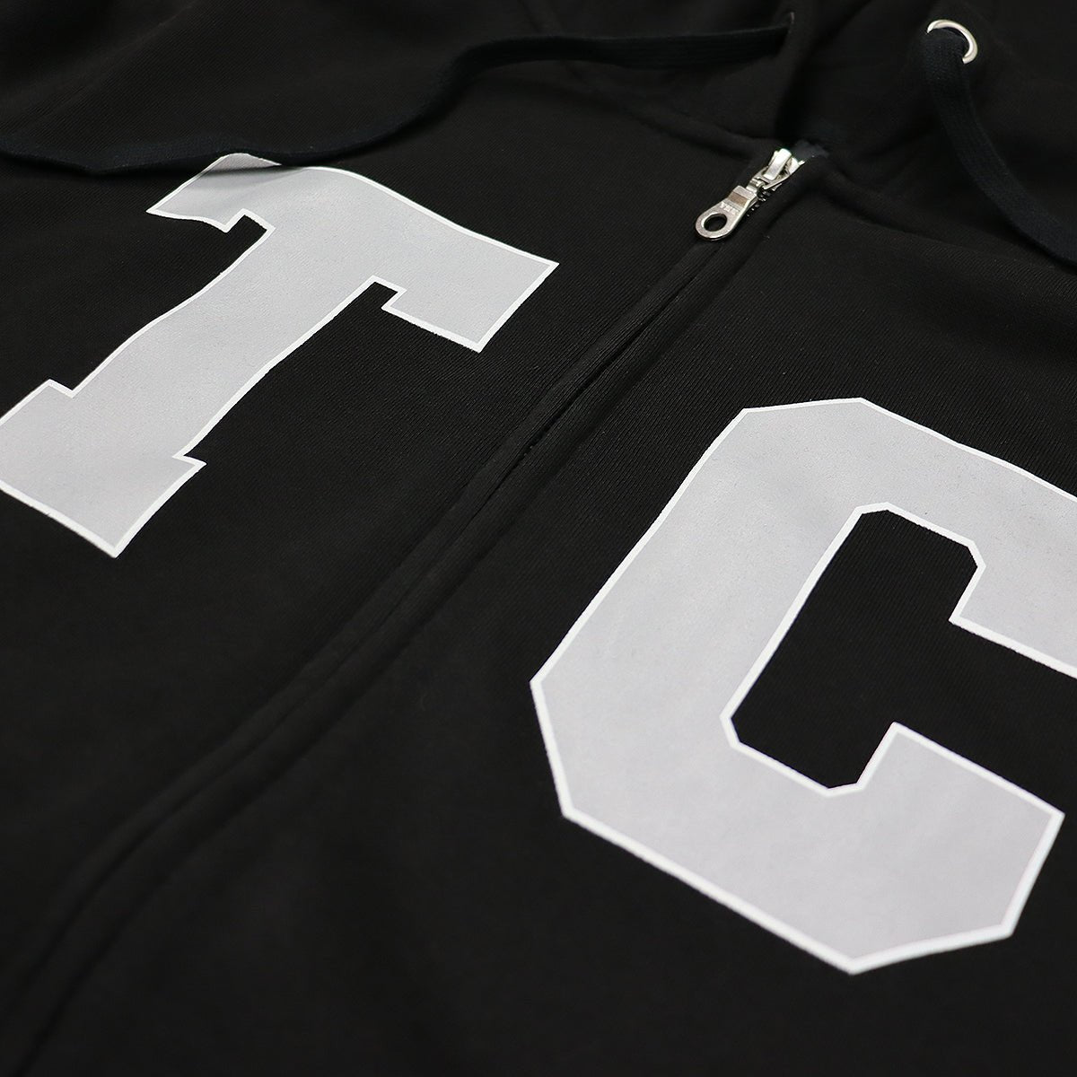 TC Zip Up Hoodie - Black