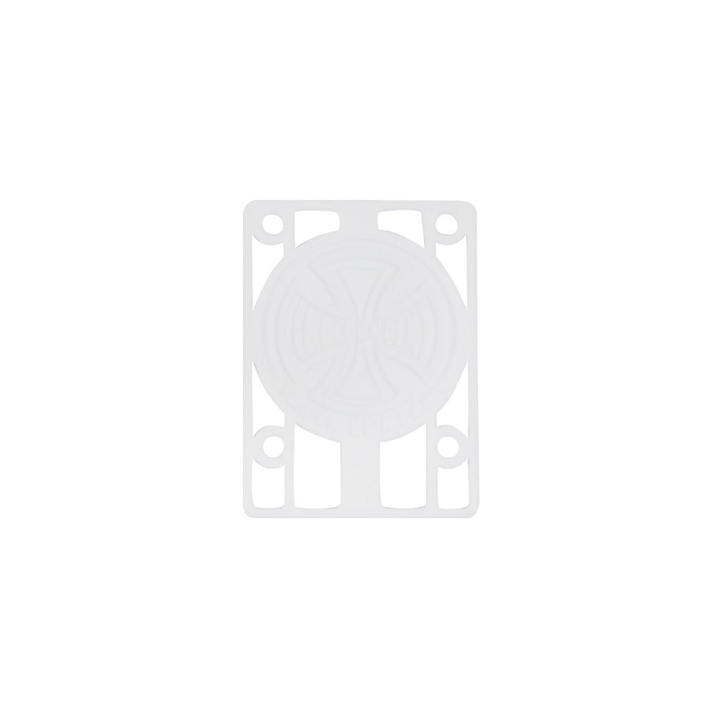 Independent White Risers - 1/8" - Town City