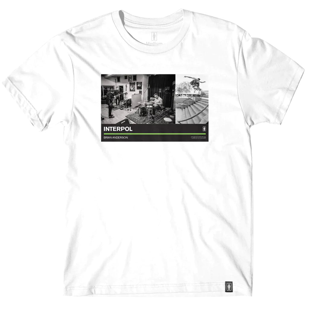 Yeah Right Interpol x BA x Atiba Tee - White