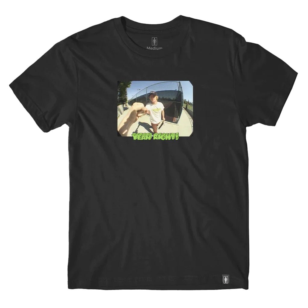 Yeah Right Owen Photo Tee - Black
