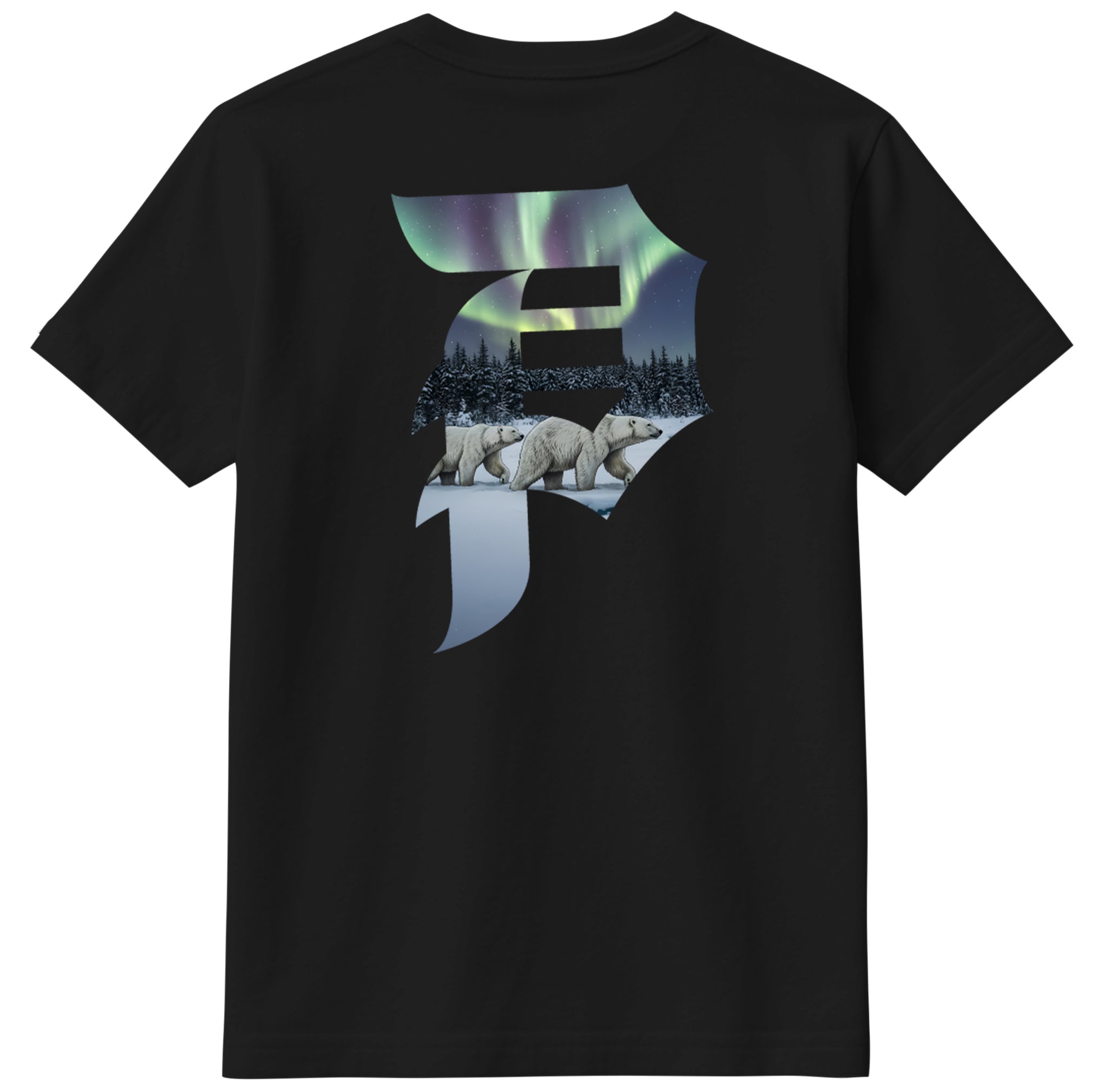 Mehrathon Northern Lights Tee - Black