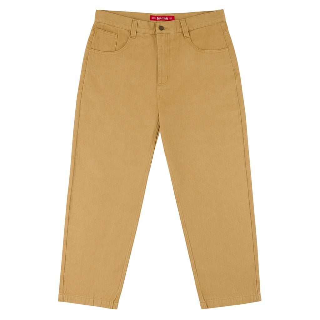 5 Pocket Denim Pants - Beige - Town City