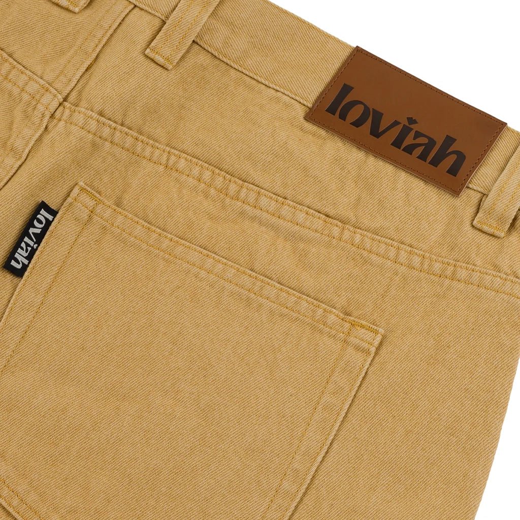 5 Pocket Denim Pants - Beige - Town City