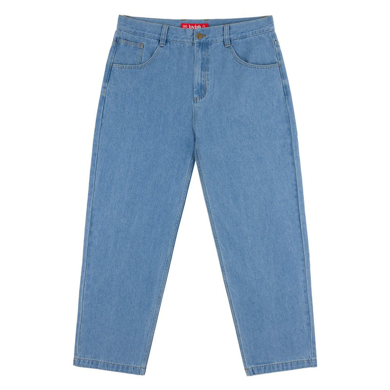 5 Pocket Denim Pants - Indigo Light Wash - Town City