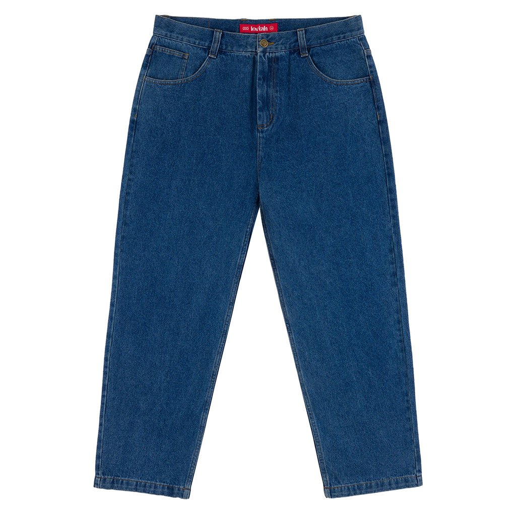 5 Pocket Denim Pants - Indigo Medium Wash - Town City