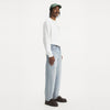 568 Loose Straight Men's Jeans - Baby Blue Essentials - Light Wash - Town City