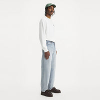 568 Loose Straight Men's Jeans - Baby Blue Essentials - Light Wash - Town City