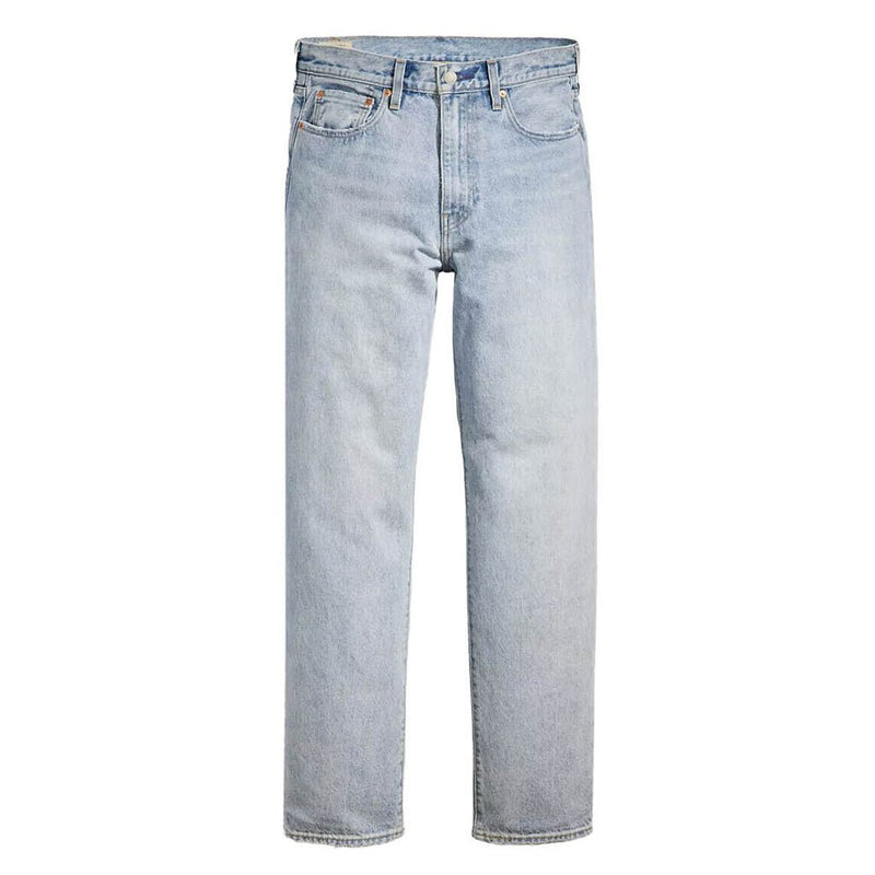 568 Loose Straight Men's Jeans - Baby Blue Essentials - Light Wash - Town City