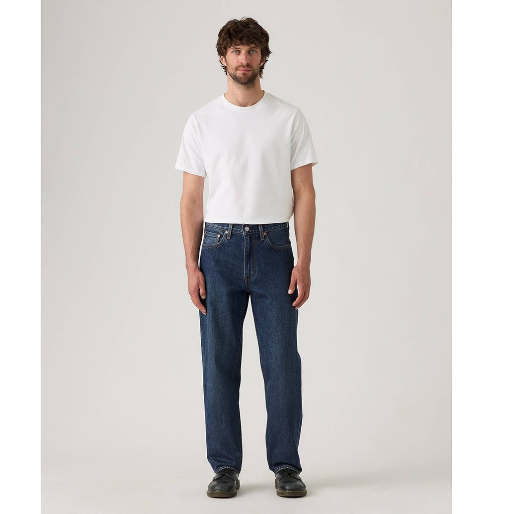 568 Loose Straight Men's Jeans - Check The Score - Town City