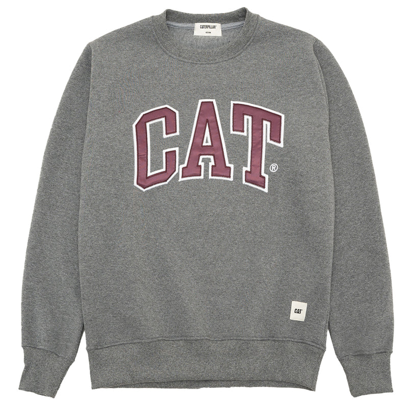 Varsity Crewneck - Heather Grey