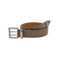 Canvas Belt - Brown/Olive