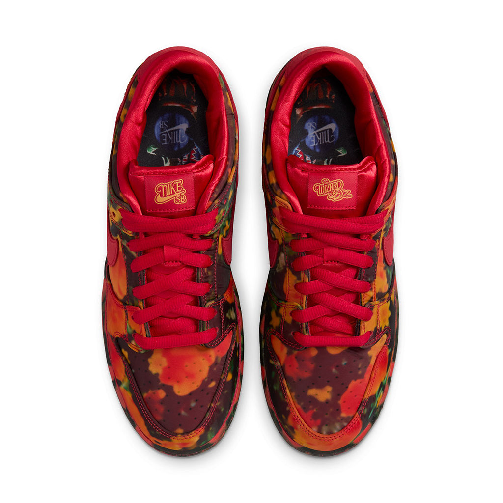 Wizard Of Oz Poppy Field Dunk Low Pro - Gym Red/University Red Multi-Color